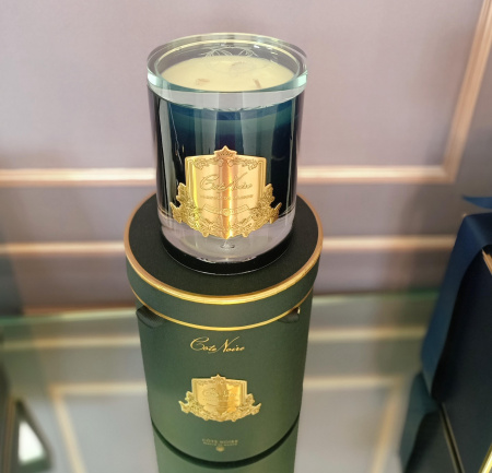Аромасвеча "Коньяк и табак" 2500гр золото Cote Noire