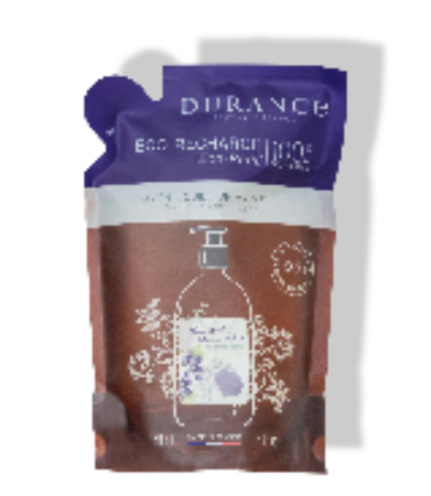 Сменный блок жидкого мыла "Черная смородина и фенхель" 500мл Durance