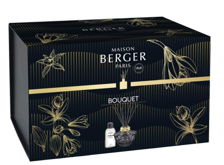 Аромадиффузор "Кали" черный с ароматом "Ванильное Великолепие" 200мл Maison Berger