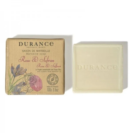 Аромамыло "Роза и шафран" 100гр Durance