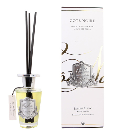 Аромадиффузор "Белый сад" 150мл серебро Cote Noire