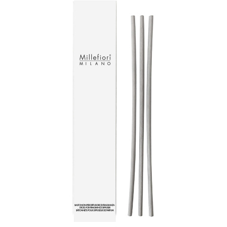 Палочки серые лавсановые для диффузора Millefiori Milano (3шт, 28см)