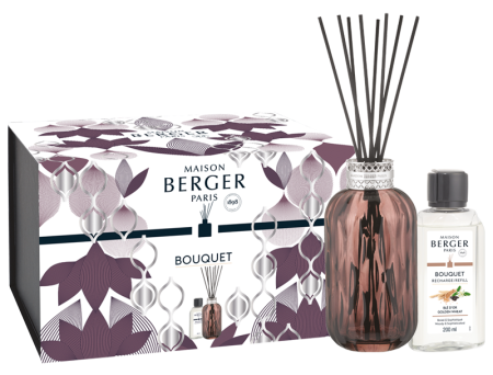 Аромадиффузор "Квинтэссенция" сливовый с ароматом "Золотая Пшеница" 200мл Maison Berger