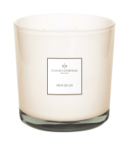 Большая аромасвеча "Нежность льна" 1100гр Plantes et Parfums