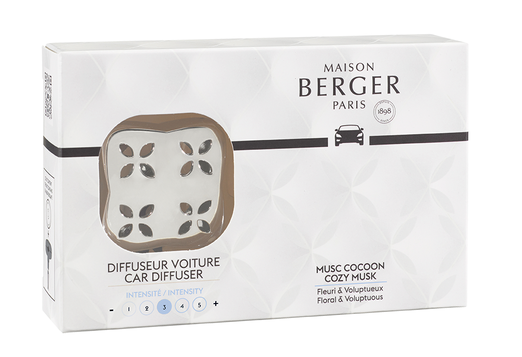 Ароматизатор для авто "Уют" аромат "Уютный Мускус" Maison Berger