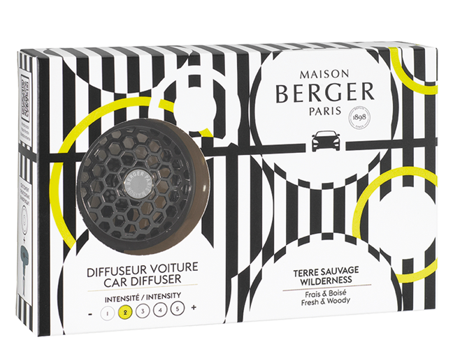 Ароматизатор для авто "Иллюзия" с ароматом "Дикие Земли" Maison Berger