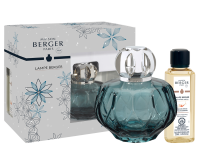 Набор с Лампой Берже "Розали" синий "Брызги шампанского" 250мл Maison Berger