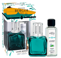 Набор с Лампой Берже "Куб" ароматом "Мятная Свежесть" 250мл Maison Berger