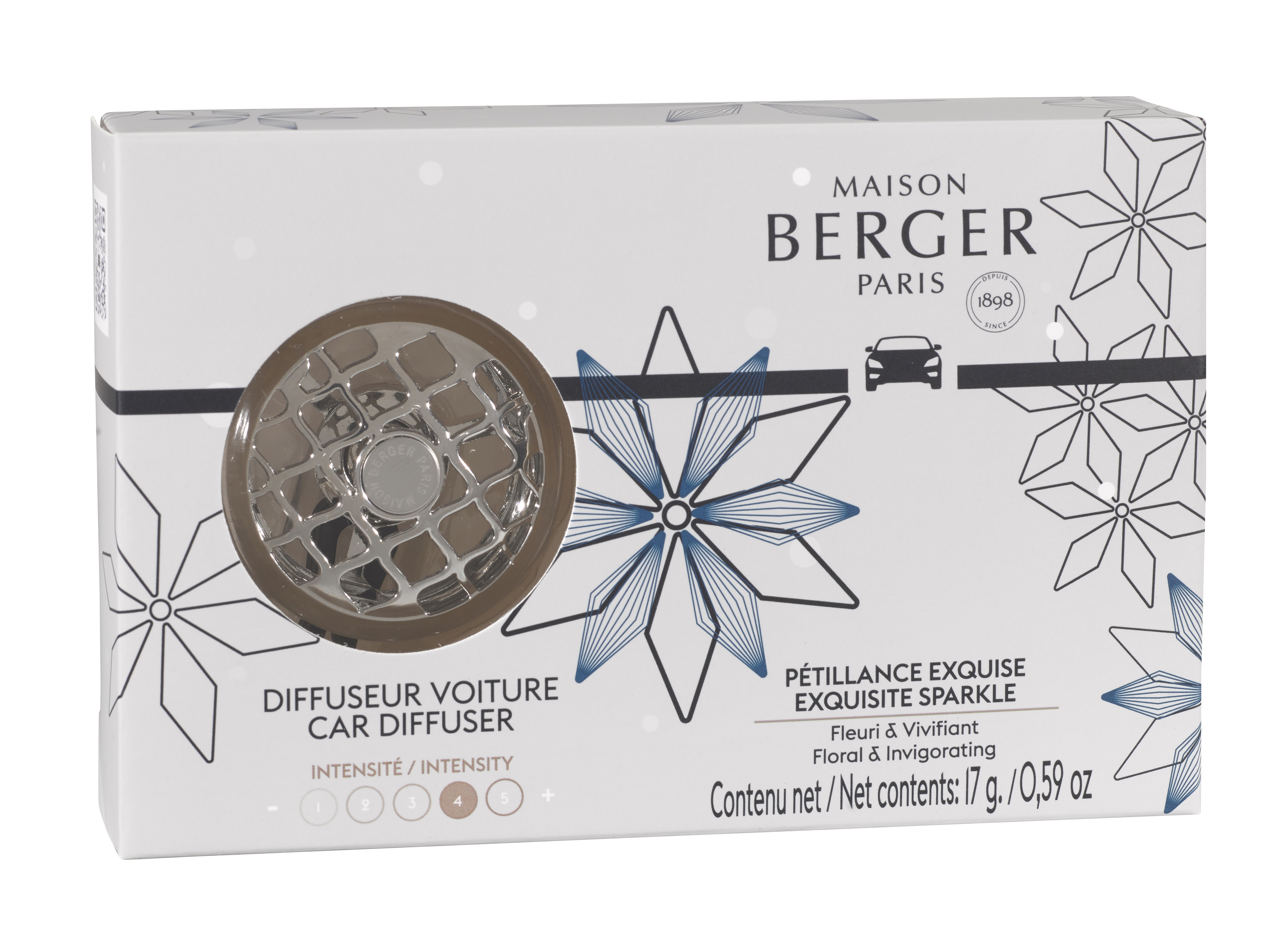 Ароматизатор для авто "Розали" аромат "Брызги шампанского" Maison Berger