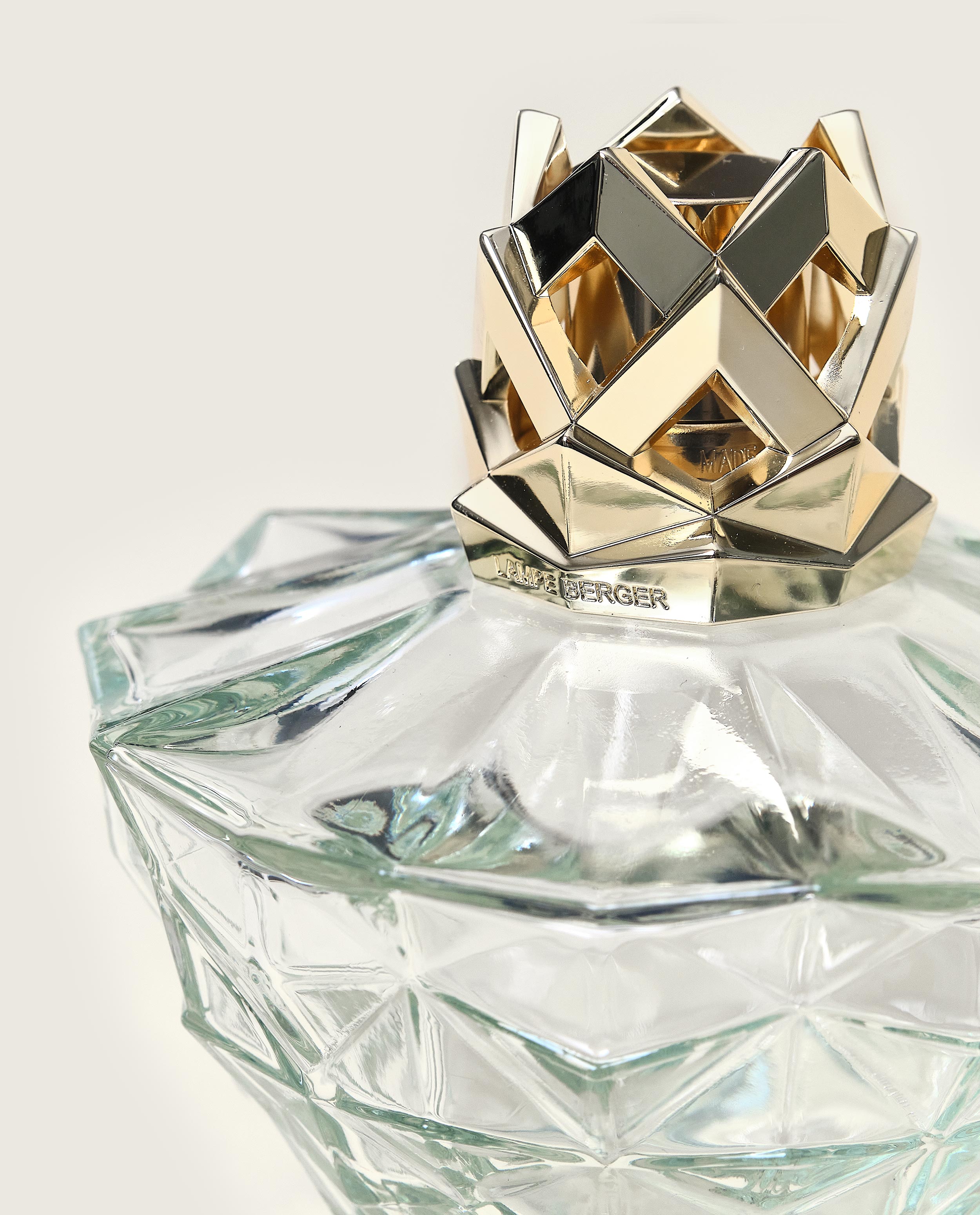 Лампа Берже "Кали" прозрачная с ароматом "Ванильное Великолепие" 250мл Maison Berger