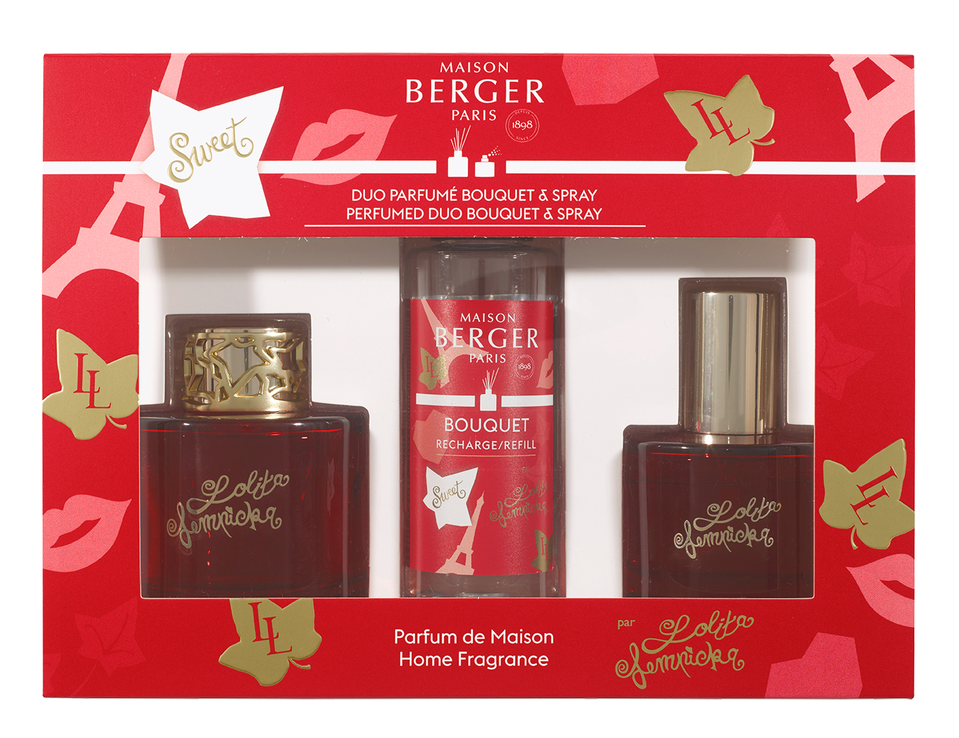 Набор "Лолита Лемпика" красная 7851 Maison Berger