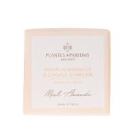 Мыло "Мед и миндаль" с аргановым маслом 100г Plantes et Parfums