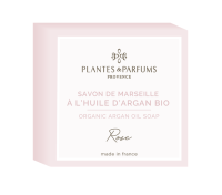 Аромамыло "Роза" с органовым маслом 100гр Plantes et Parfums