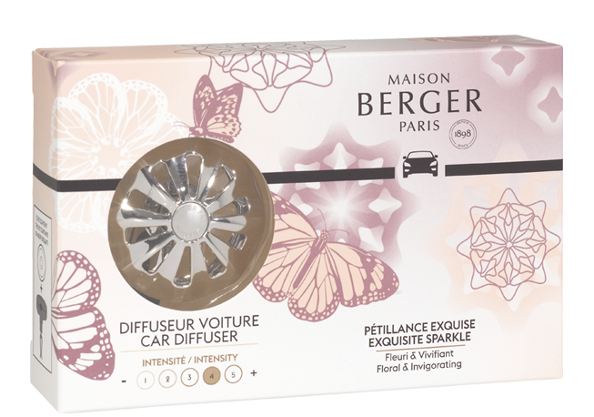 Ароматизатор для авто "Лилли" с ароматом "Брызги Шампанского" Maison Berger