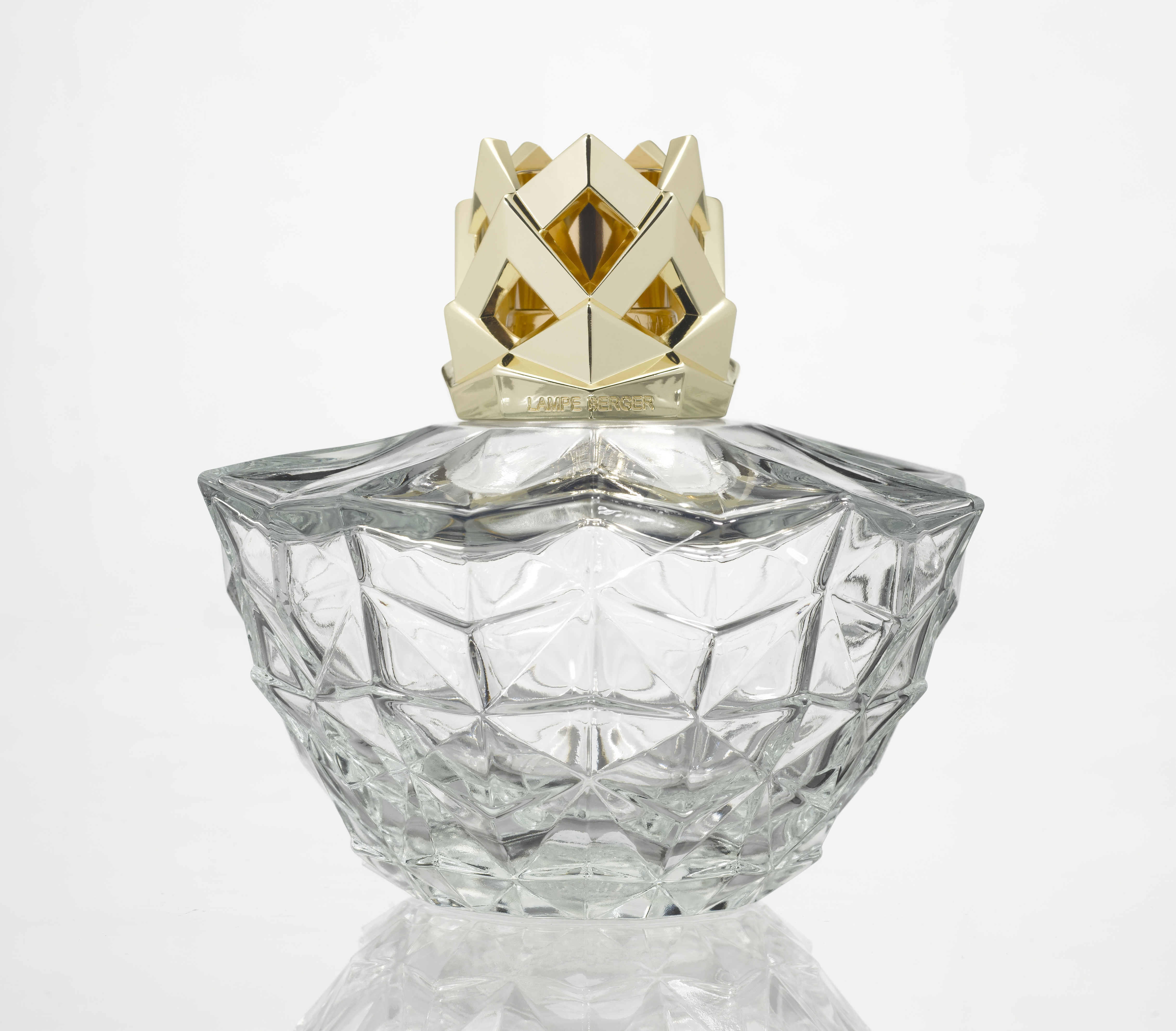 Лампа Берже "Кали" прозрачная с ароматом "Ванильное Великолепие" 250мл Maison Berger