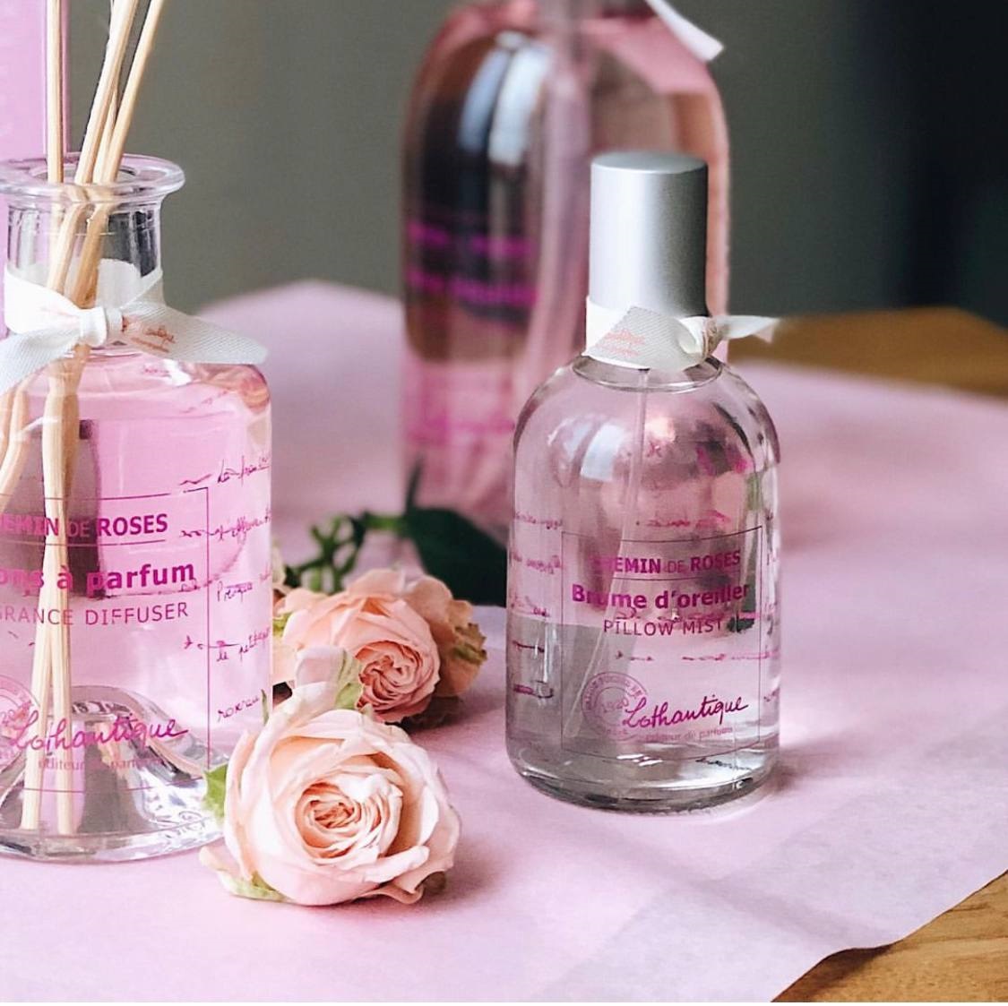 Дымка для белья "Розовый сад" 100мл Lothantique