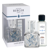 Набор с Лампой Берже "Куб" ароматом "Нежность Хлопка" 250мл Maison Berger