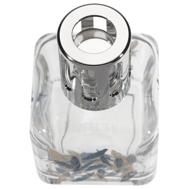 Набор с Лампой Берже "Куб" ароматом "Нежность Хлопка" 250мл Maison Berger