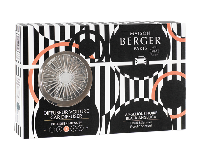 Ароматизатор для авто "Иллюзия" с ароматом "Черная Ангелика" Maison Berger