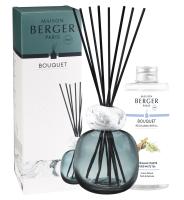 Аромадиффузор "Минерал" бирюзовый 260мл аромат "Белый чай" Maison Berger