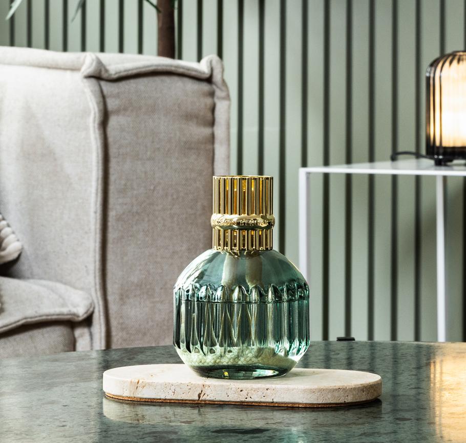 Лампа Берже "Каннело" зеленая Maison Berger