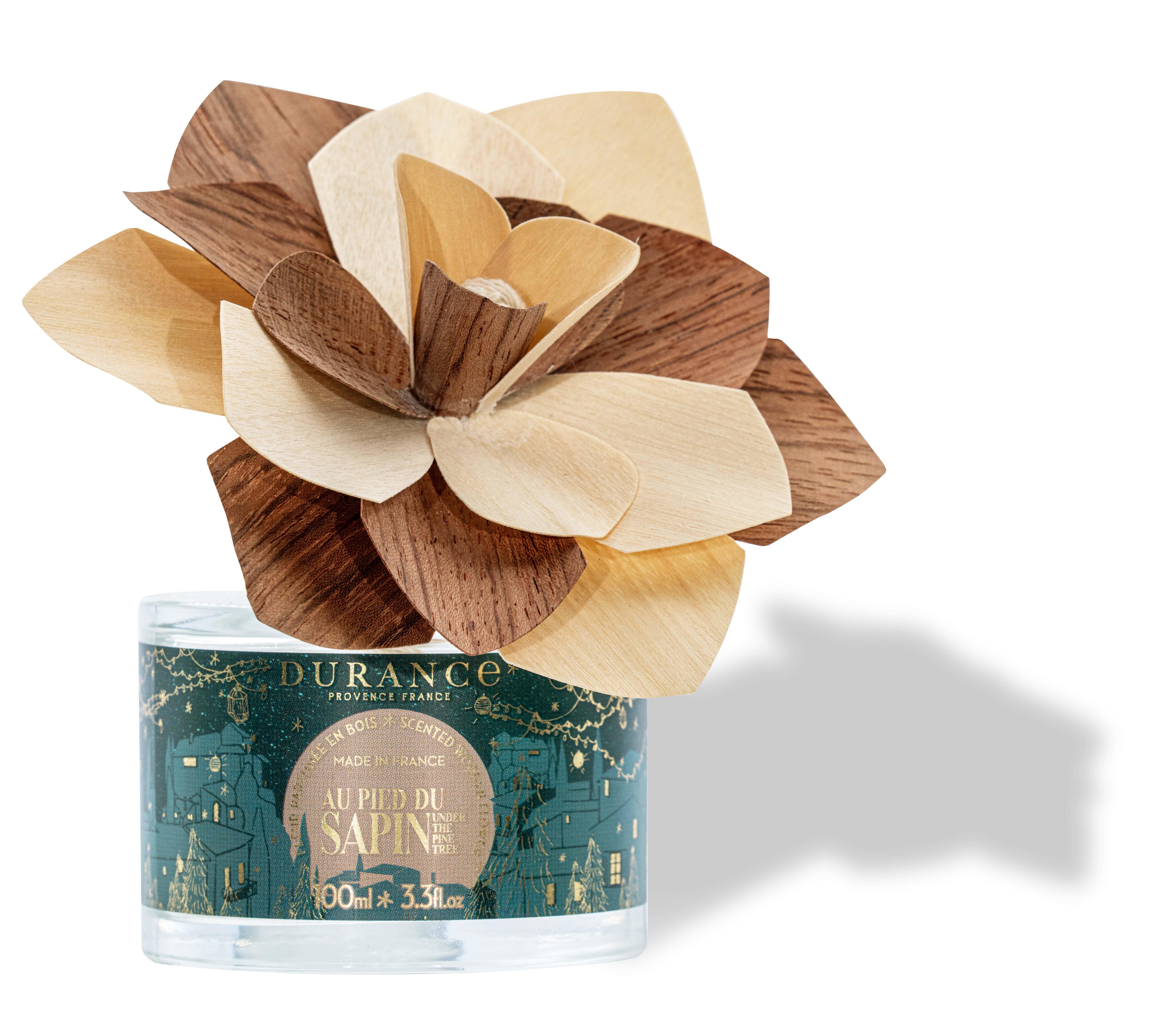 Аромадиффузор с цветком "Под елью" 100мл Durance