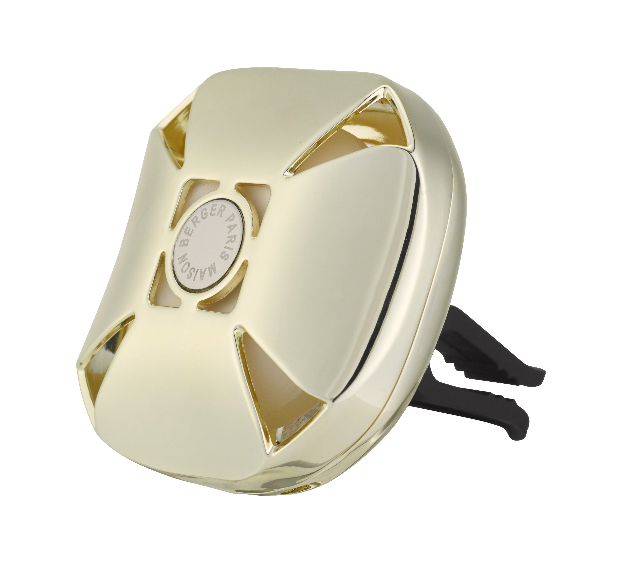 Ароматизатор для авто "Вечность" золотой с ароматом "Цветы для Леди" Maison Berger