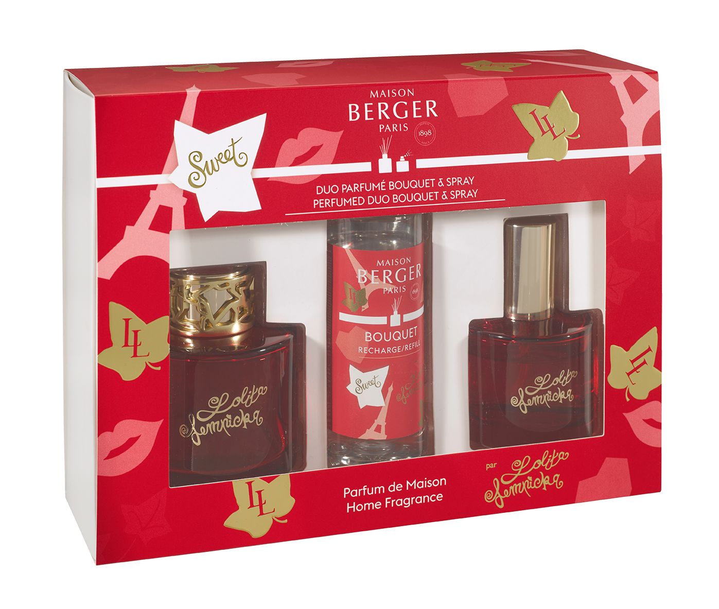 Набор "Лолита Лемпика" красная 7851 Maison Berger