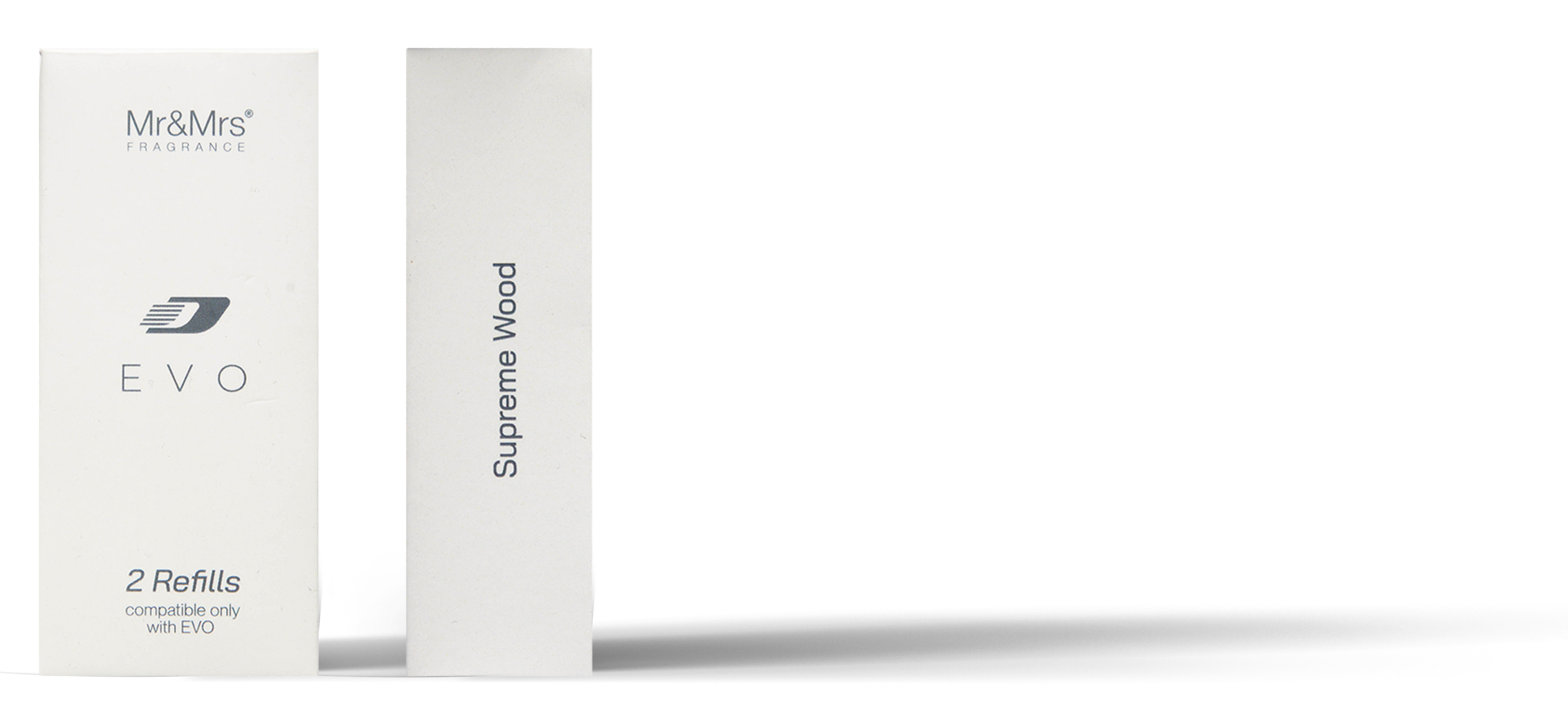 Сменный аромат для клипсы EVO "Древесина и пряности" 2шт Mr&Mrs Fragrance