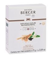 Аромат для автомобильной клипсы "Золотая пшеница" 2шт Maison Berger