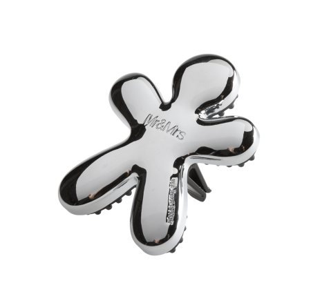 Ароматизатор для авто NIKI серебристый "Прохлада" Mr&Mrs Fragrance