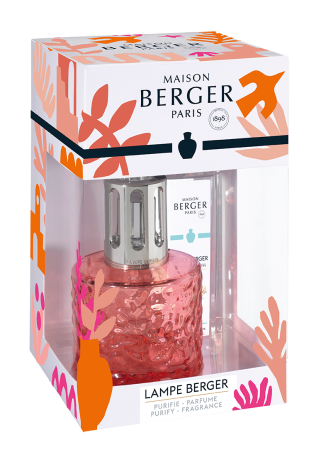 Набор с Лампой Берже "Мираж" розовый "Свежее Вдохновение" 250мл Maison Berger