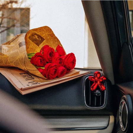 Ароматизатор для авто NIKI красный "Перечная мята" Mr&Mrs Fragrance