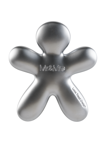 Ароматизатор для авто NIKI "Свежий воздух"серебряный Mr&Mrs Fragrance