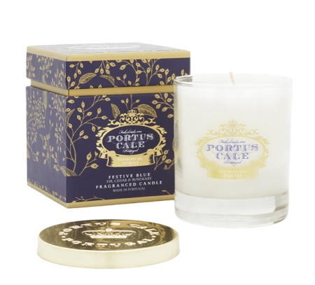 Аромасвеча "Праздничный синий" 210гр Portus Cale