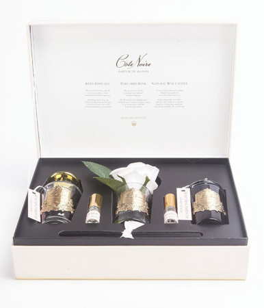 Большой набор с ароматом "Роза Шаранта" Cote Noire