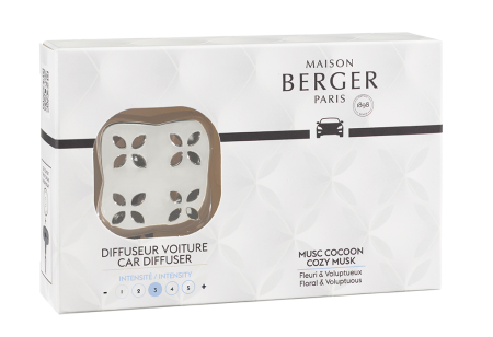 Ароматизатор для авто "Уют" аромат "Уютный Мускус" Maison Berger