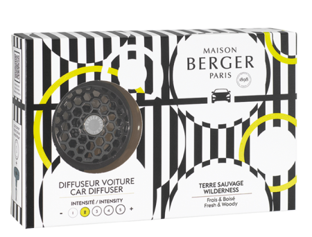 Ароматизатор для авто "Иллюзия" с ароматом "Дикие Земли" Maison Berger