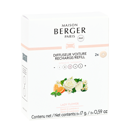 Аромат для автоклипсы "Цветы для Леди" Maison Berger