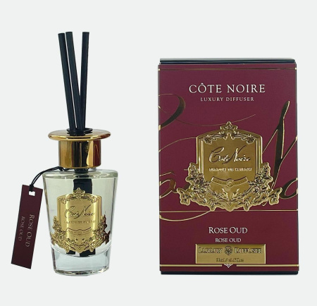 Аромадиффузор "Удовая роза" 90мл золото Cote Noire