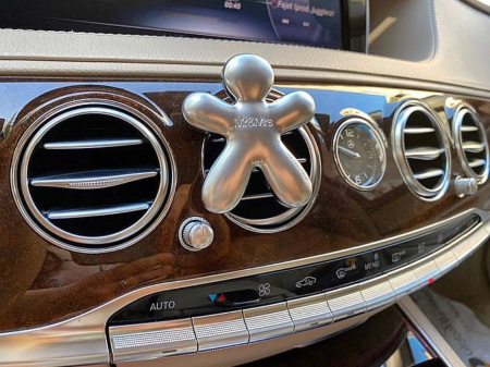 Ароматизатор для авто NIKI "Свежий воздух"серебряный Mr&Mrs Fragrance