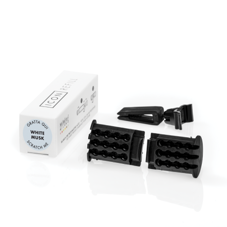 Аромат для клипсы ICON в авто "Белый мускус" Millefiori Milano