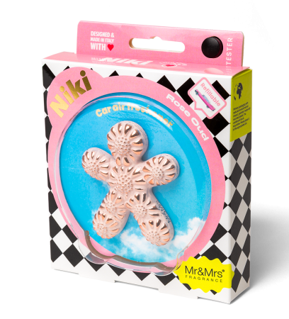 Ароматизатор для авто NIKI BAROCCO "Роза и Уд" Mr&Mrs Fragrance