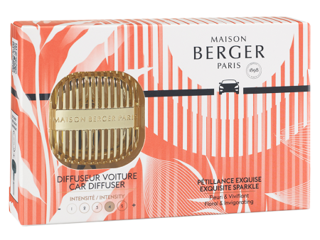 Ароматизатор для авто "Каннело" аромат "Брызги шампанского" Maison Berger