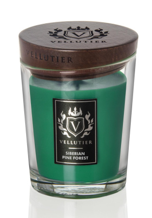 Аромасвеча "Сибирский сосновый лес" 225гр Vellutier