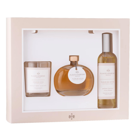 Набор ароматов для дома "Цветок хлопка" Plantes et Parfums