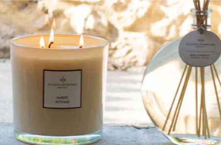 Большая аромасвеча "Восточное дерево" 1100гр Plantes et Parfums