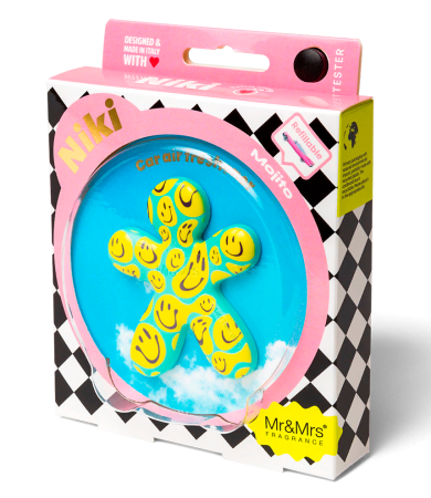 Ароматизатор для авто NIKI SMILE "Мохито" Mr&Mrs Fragrance