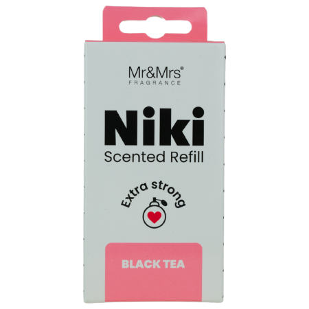 Сменный блок для клипсы NIKI "Черный чай" Mr&Mrs Fragrance