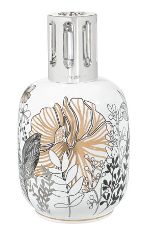 Лампа Берже "Лесные Цветы" белая Maison Berger